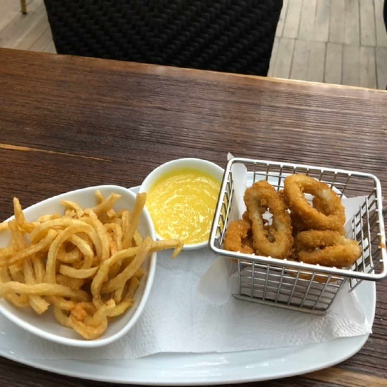 Calamares rebozados