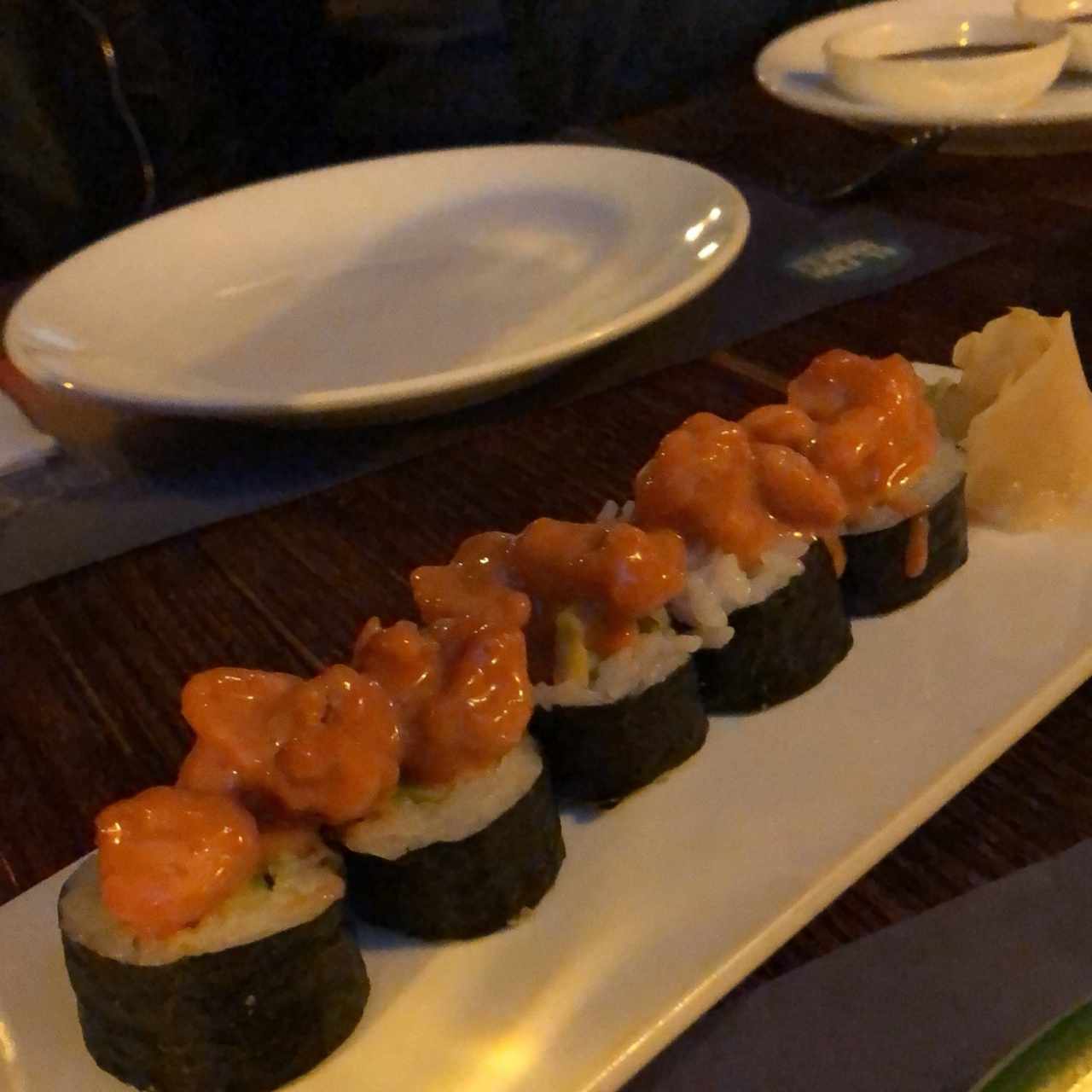 Maki de chicharron de camaron 