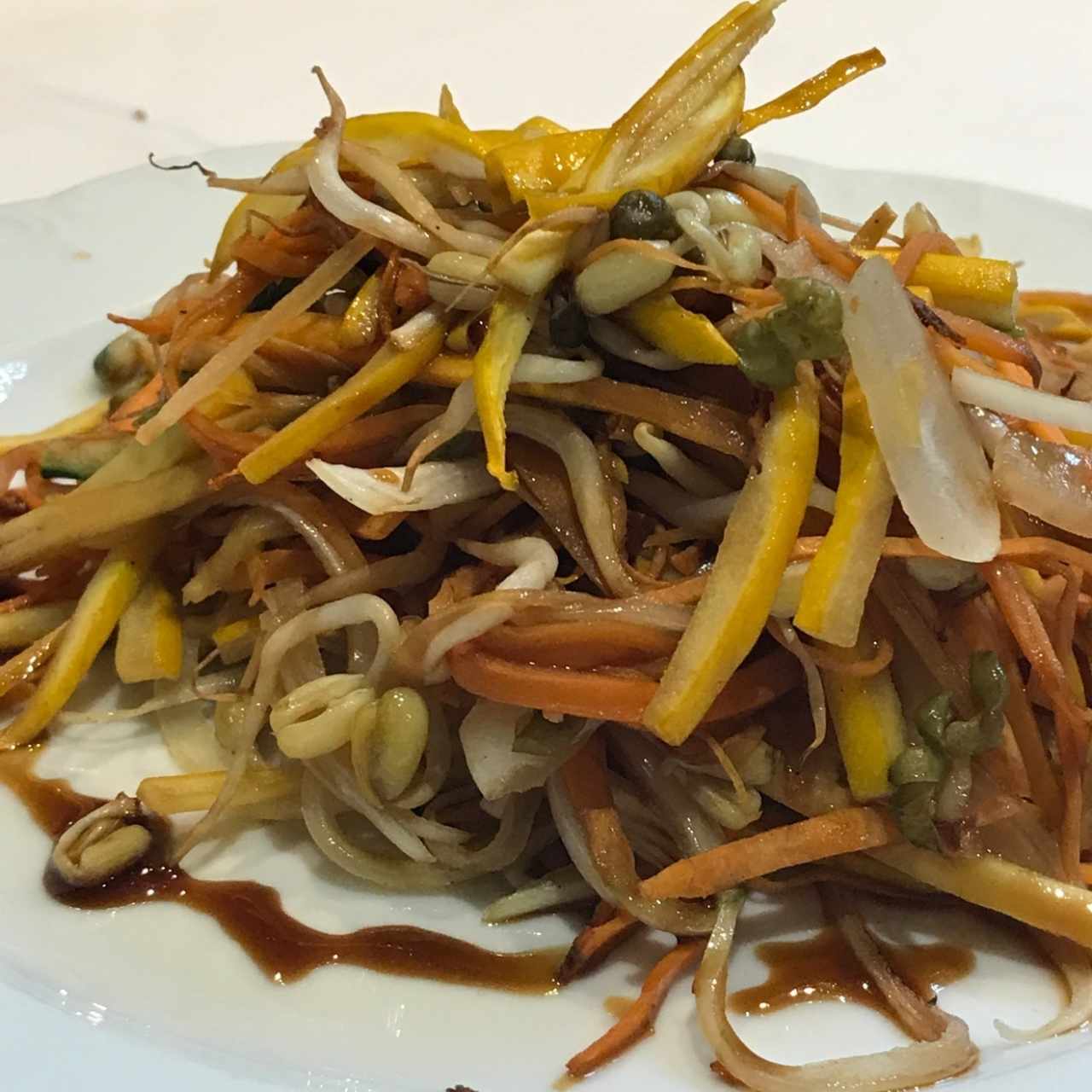 verduras al wok