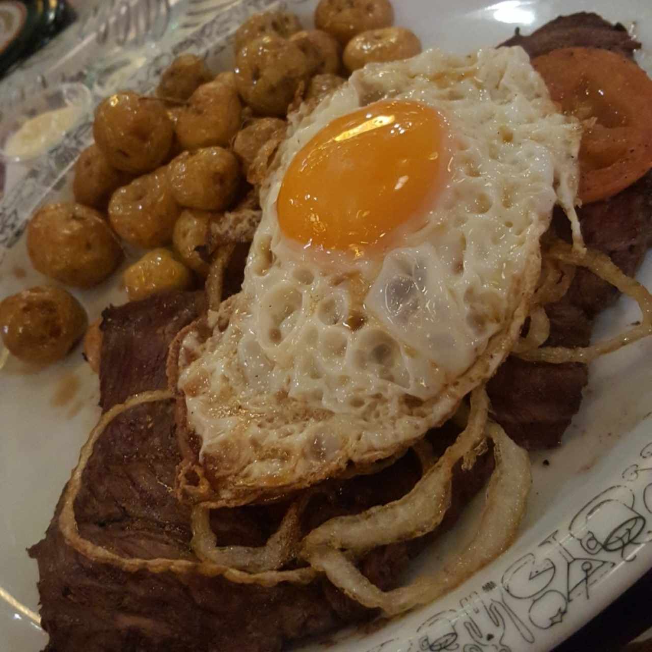 Bistec a Caballo