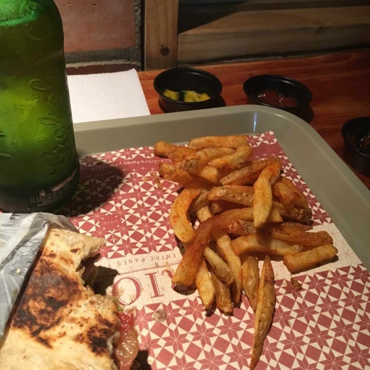 De pollo con papitas