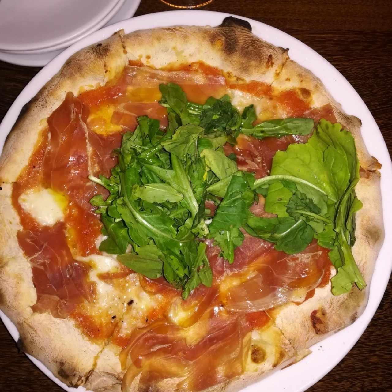 pizza de prosciutto 