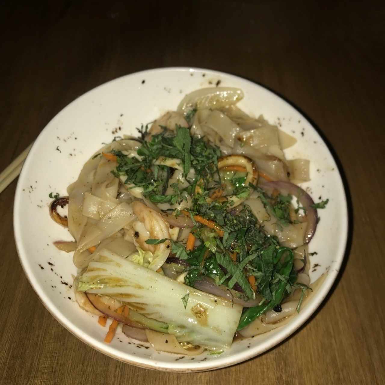 Noodles Calamar-camaron