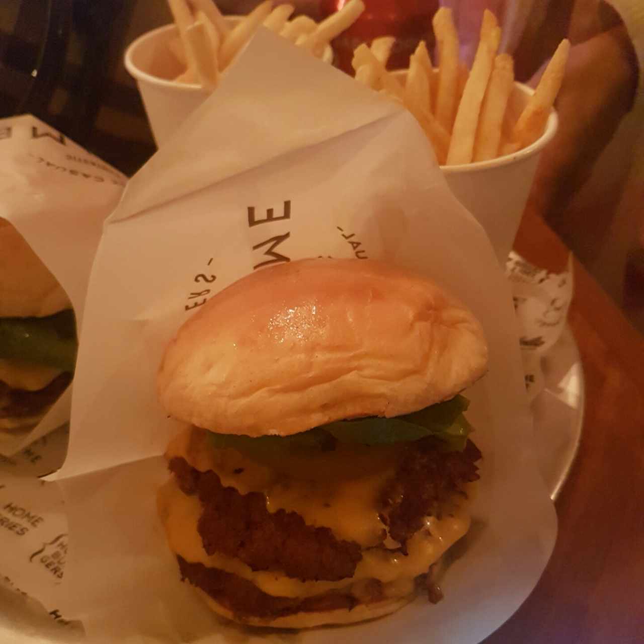 hamburguesa doble carne 