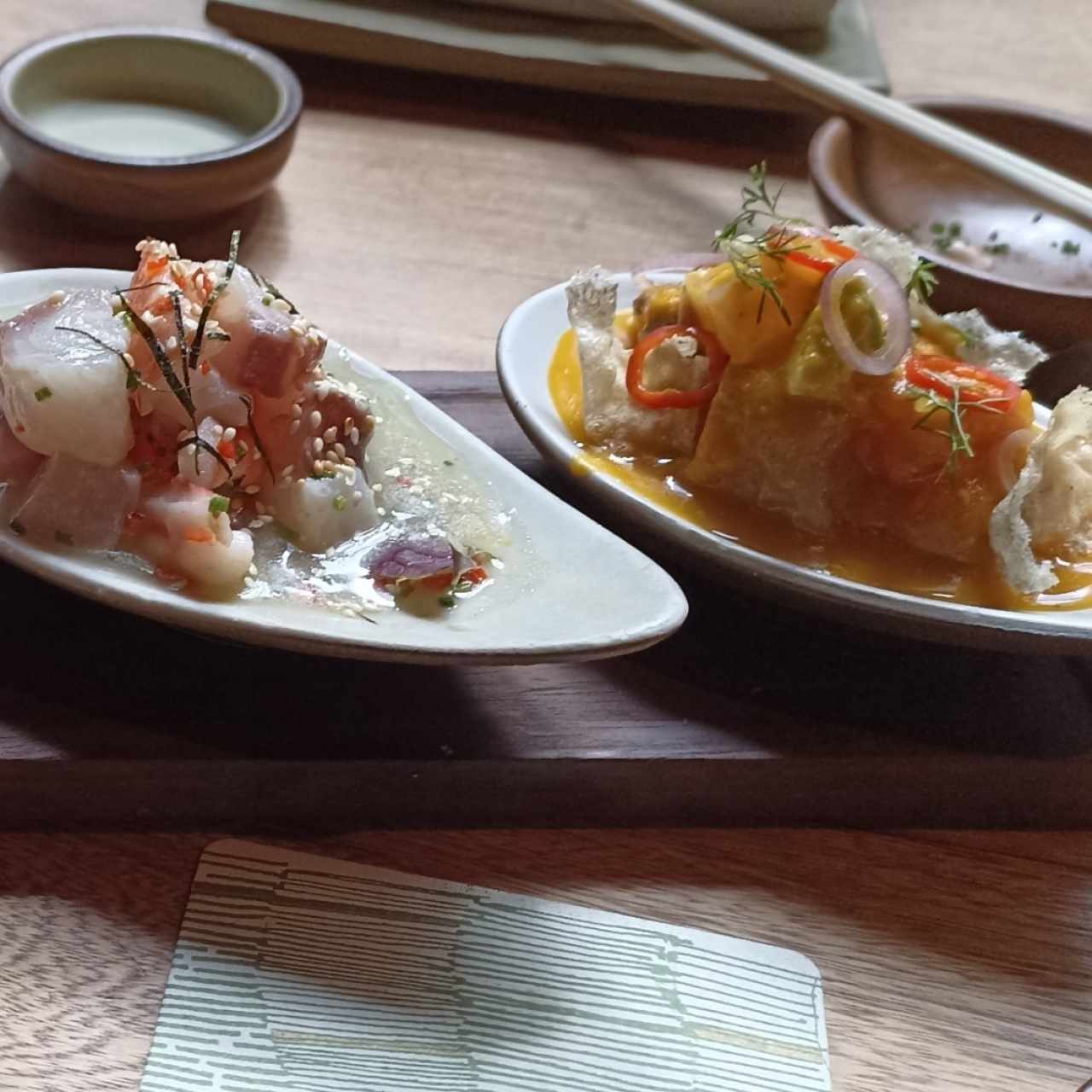 Degustación de ceviches