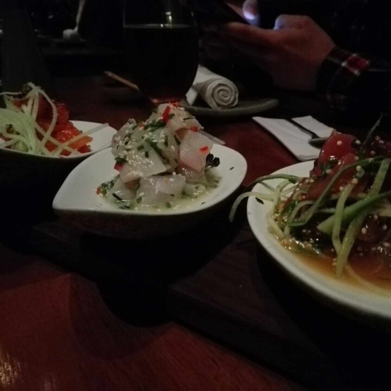 Degustación de ceviches