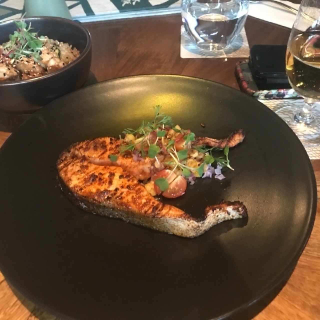 Shiromi a la brasa