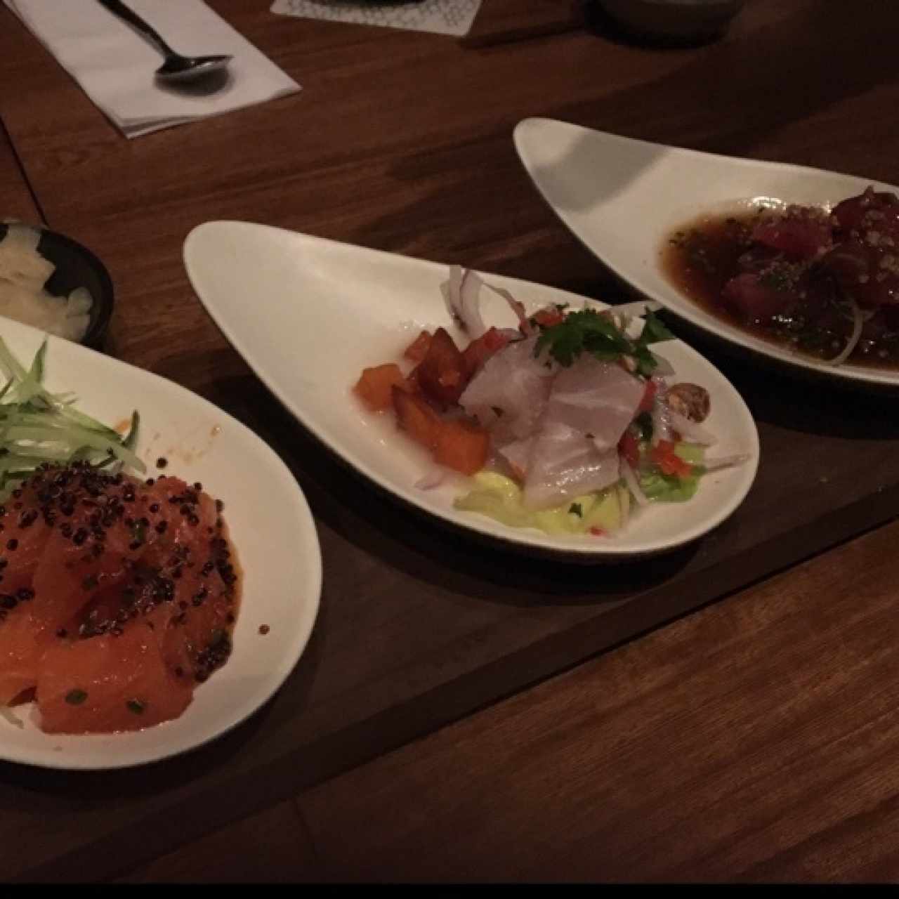 degustacion de ceviches 