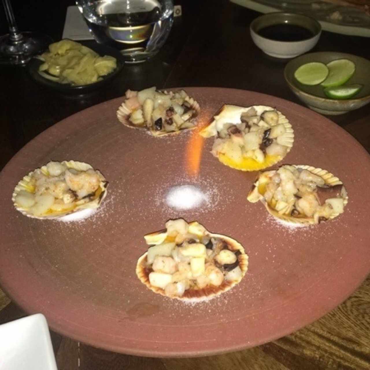 Mariscos al Fuego