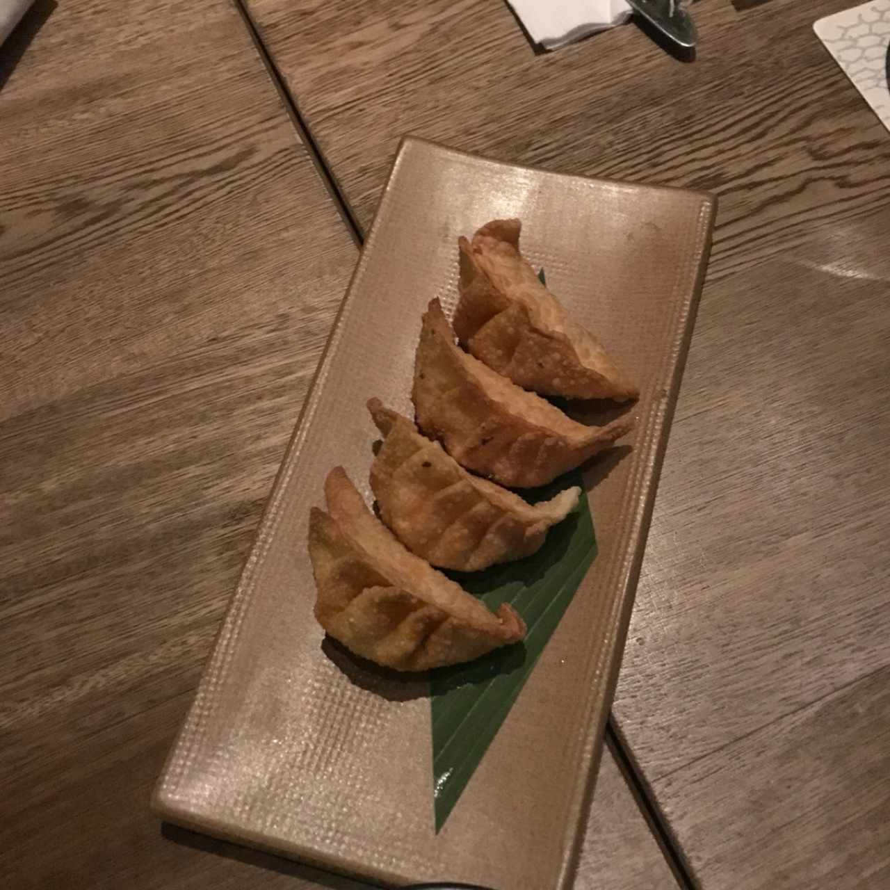 Gyozas de salmon 