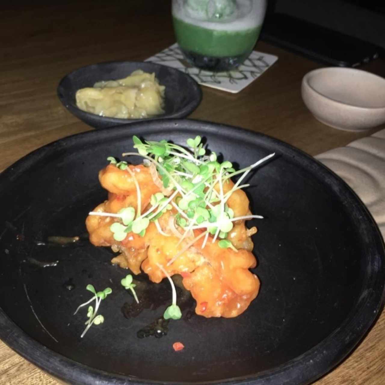 Pollo caramelizado, Degustación