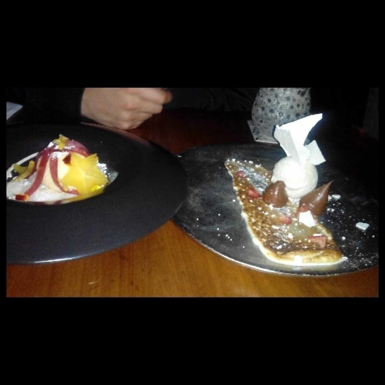 variedad de postres