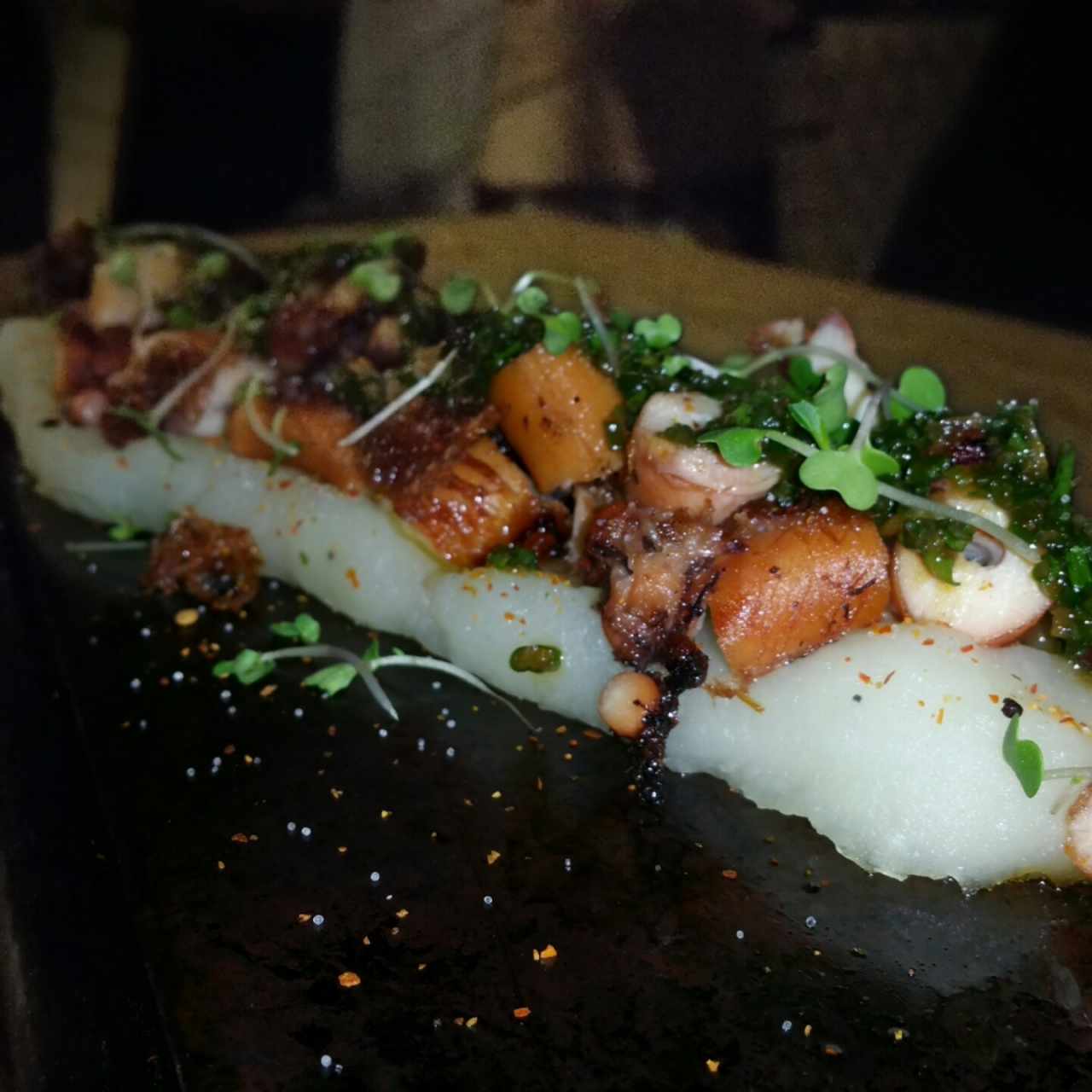 pulpo a la parrilla