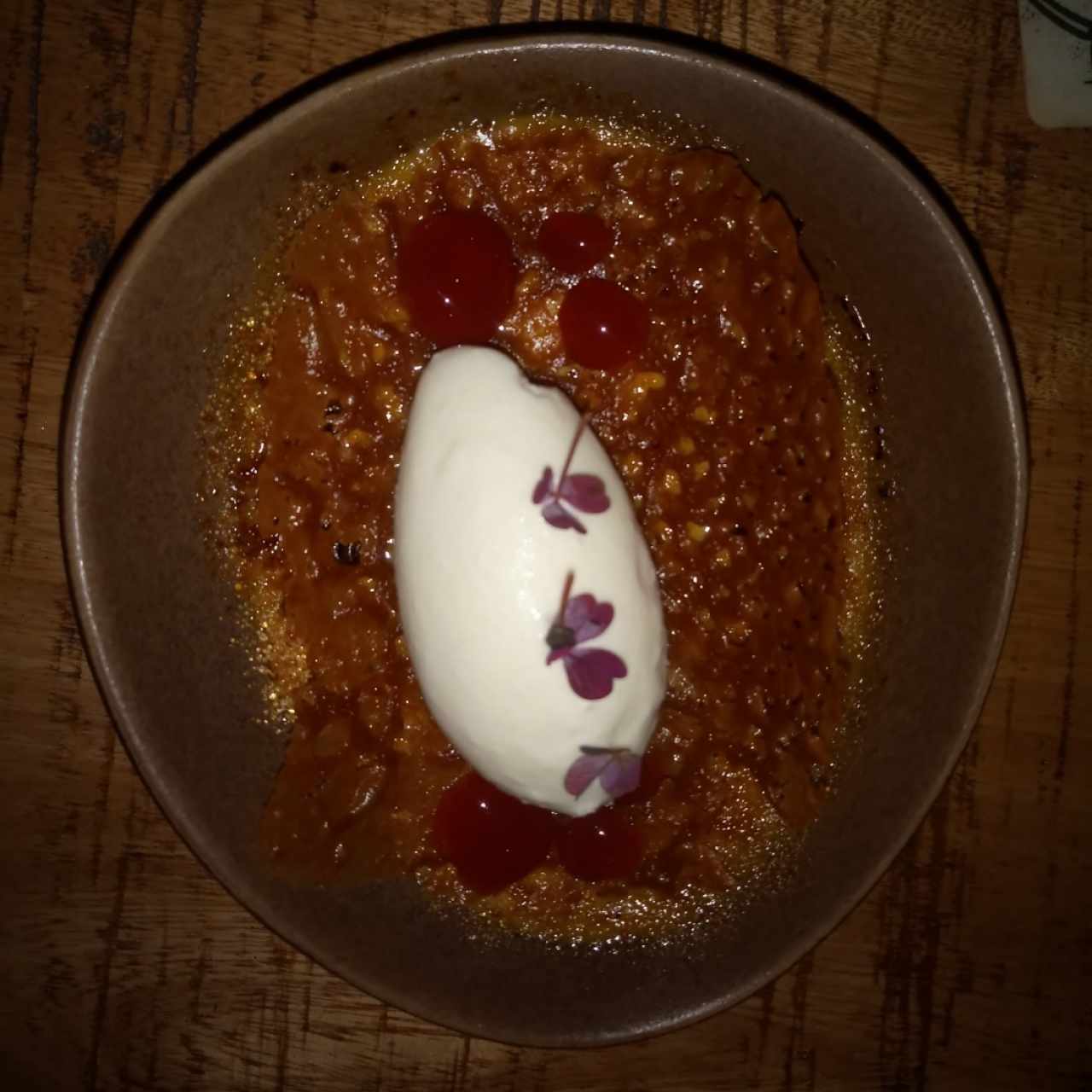 Creme brulee chai