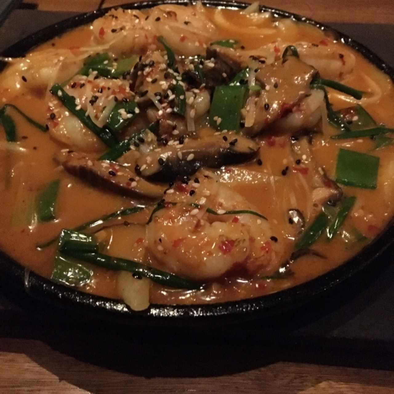 Spicy shrimp