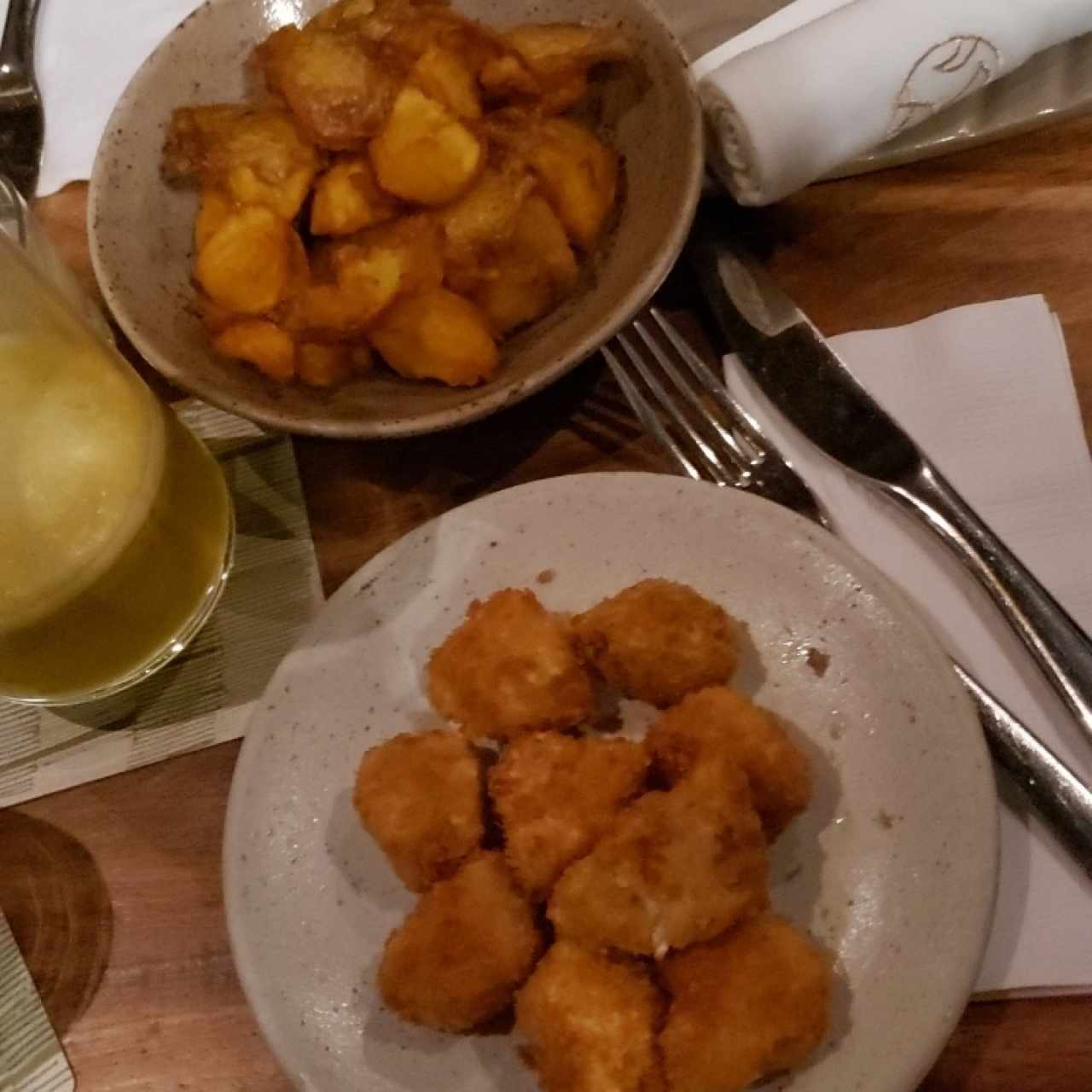 menú infantil nuggets 