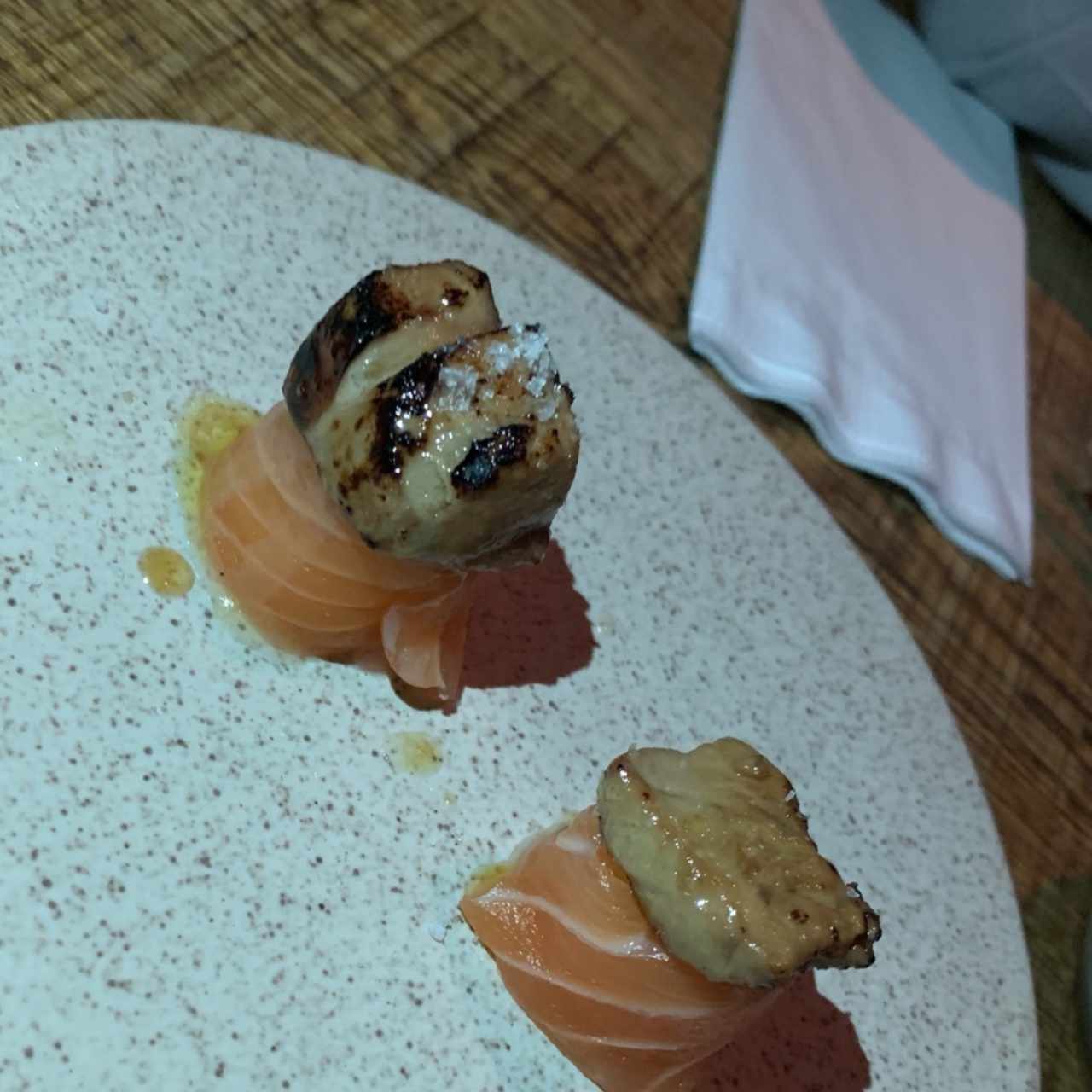 salmon foie gras