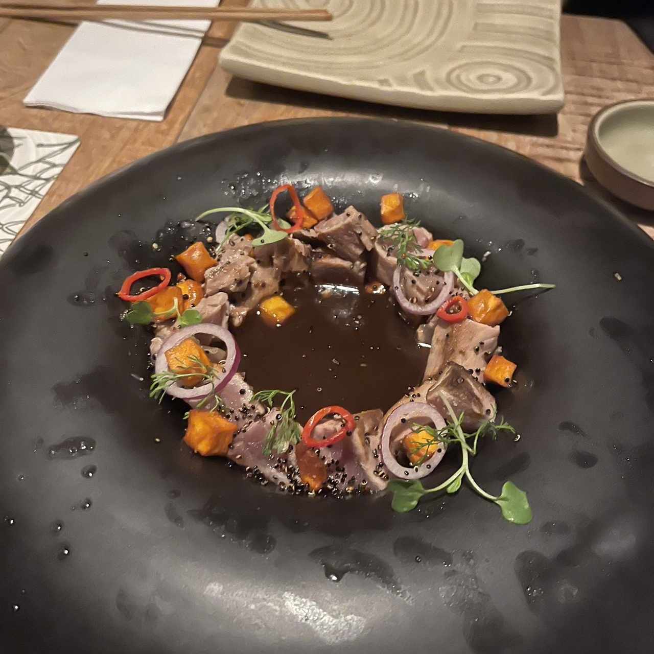 Ceviche de atun