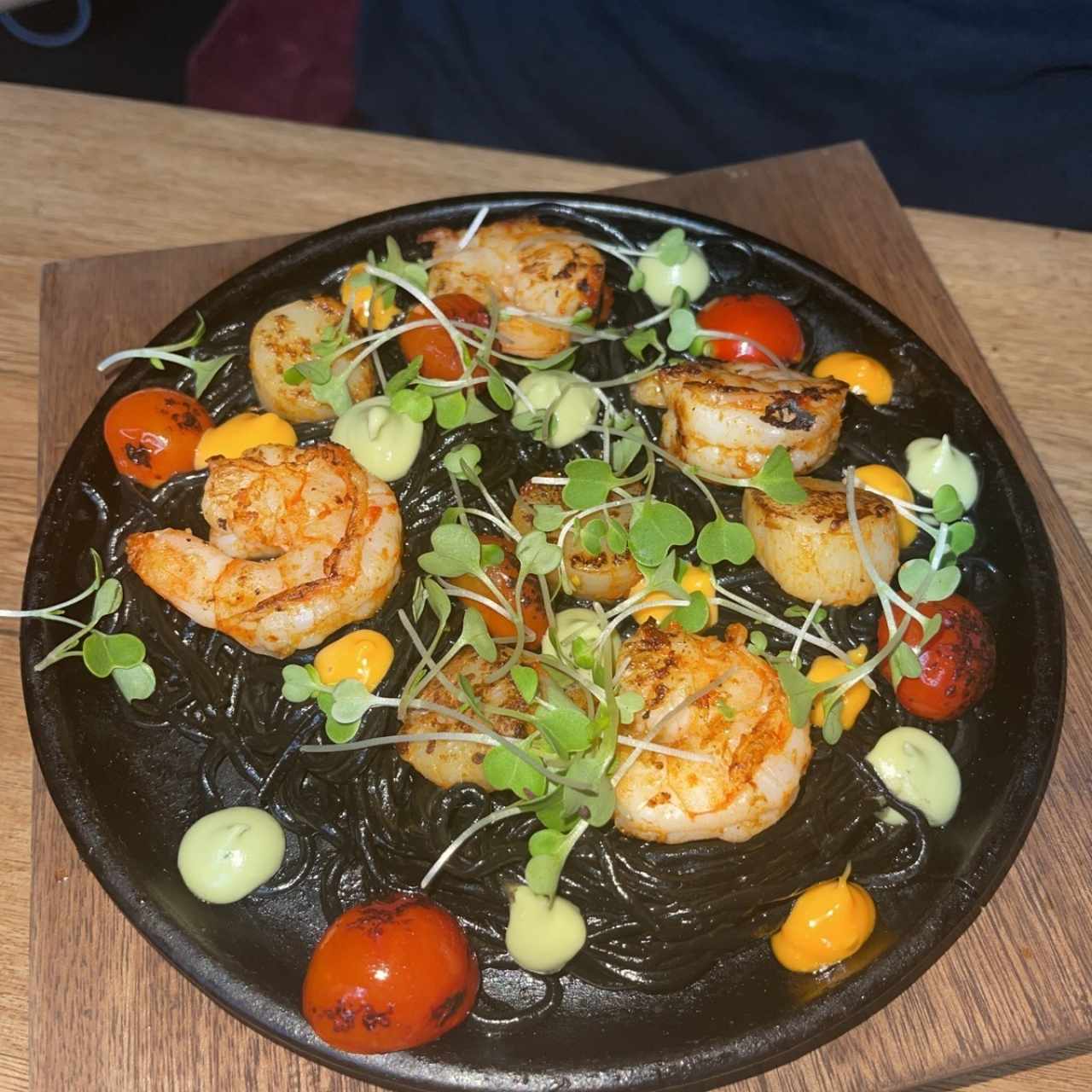 Pasta ramen calamar 