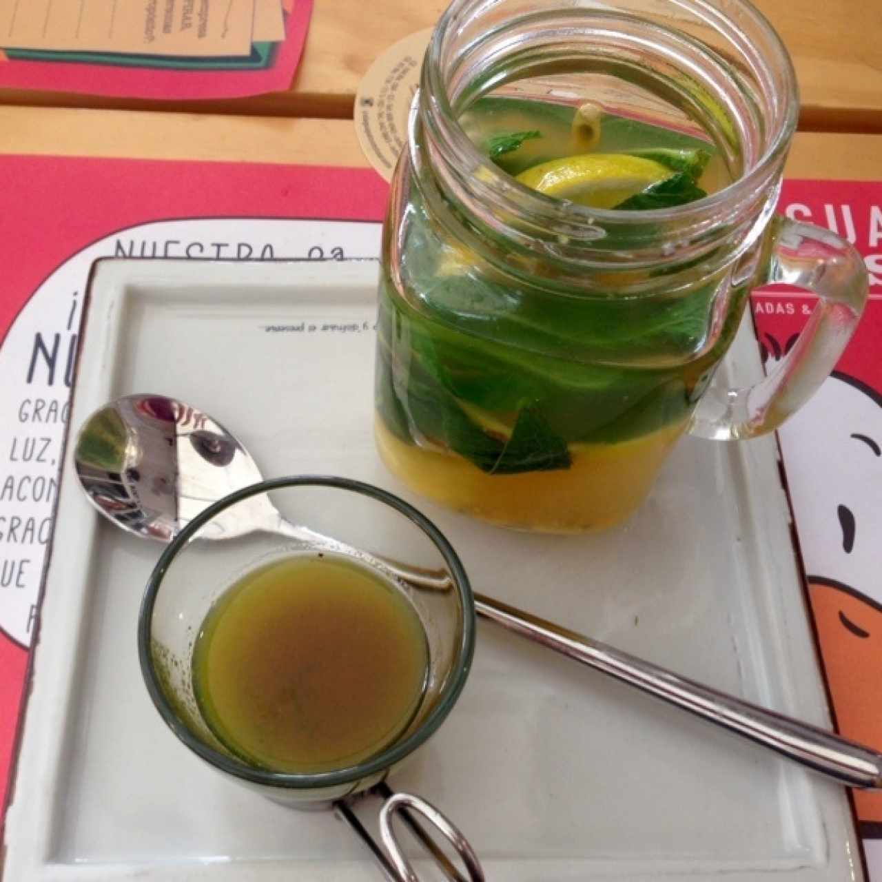 infusion de piña y mango