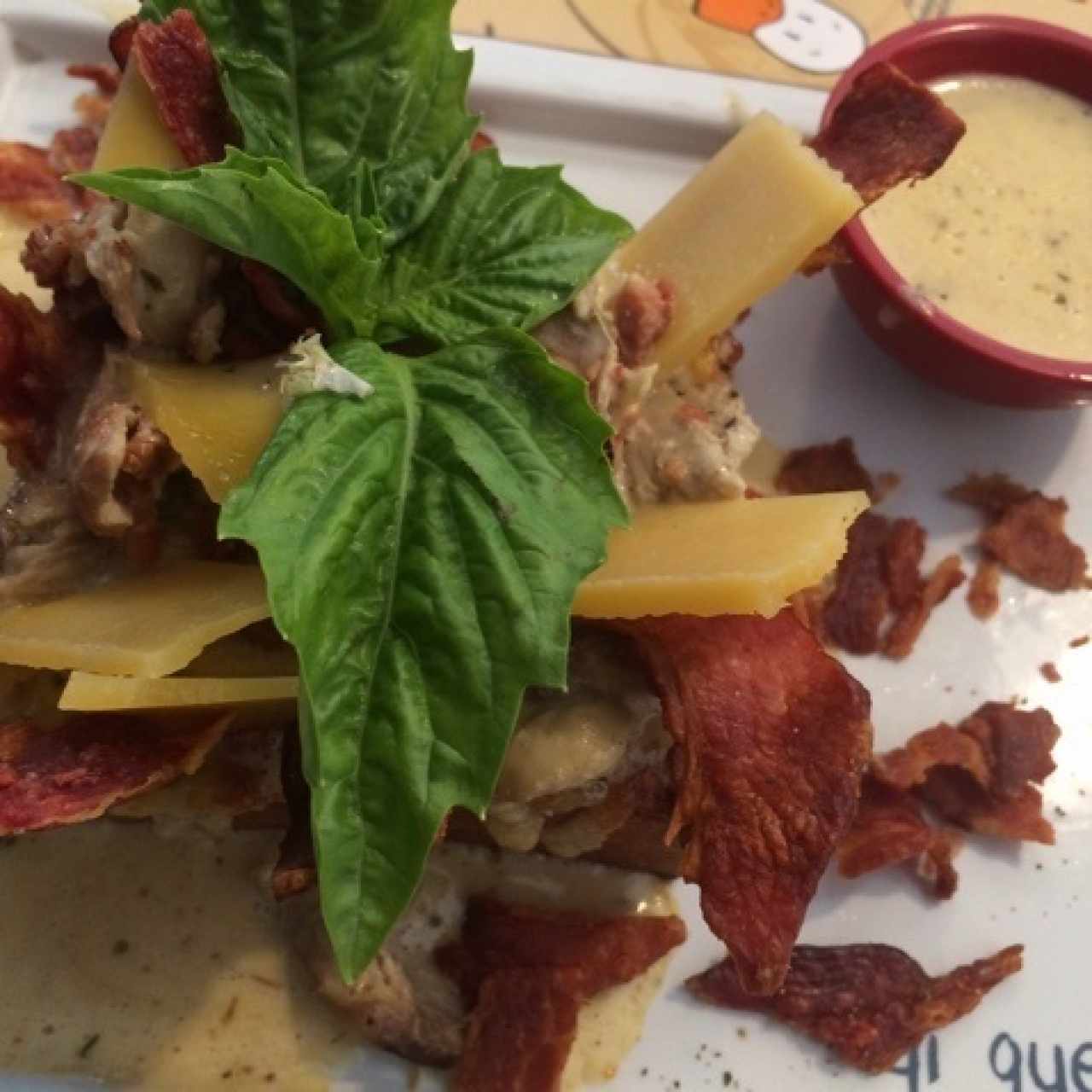 Patito carbonara