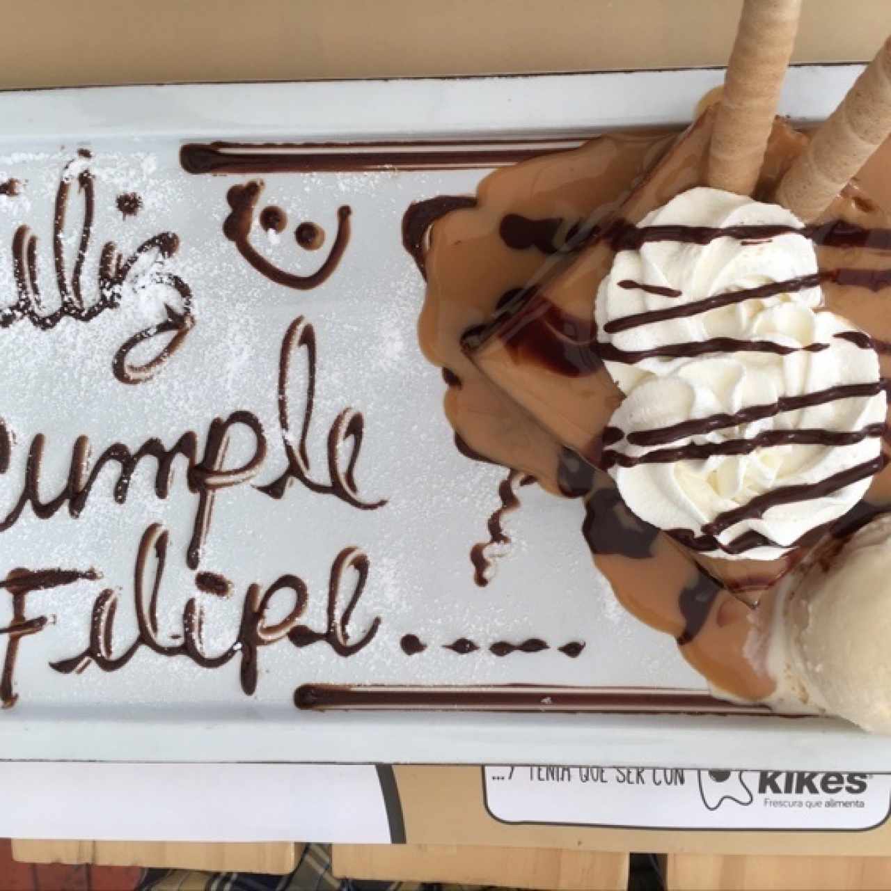 Postre de cumpleaños