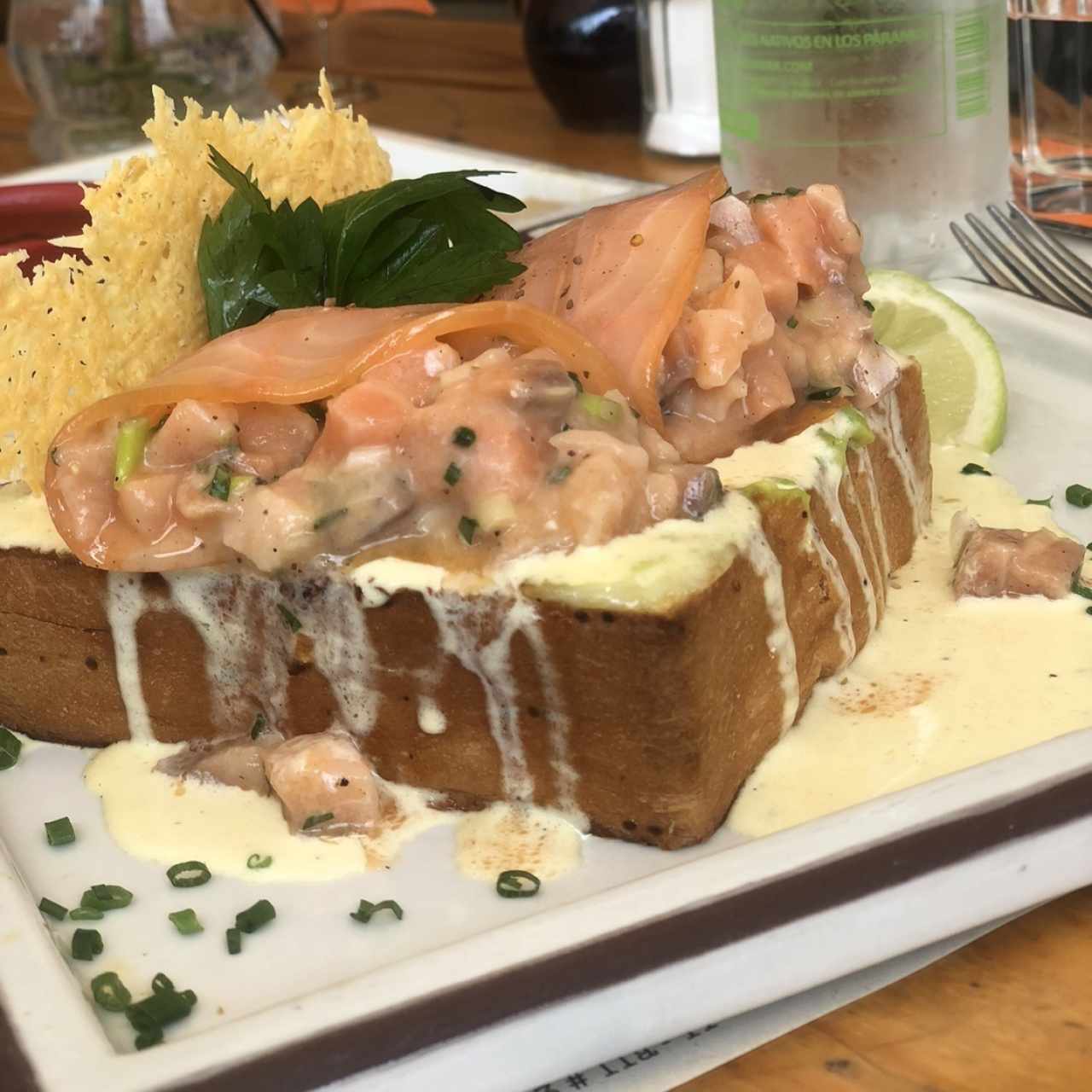 Pato con Salmon