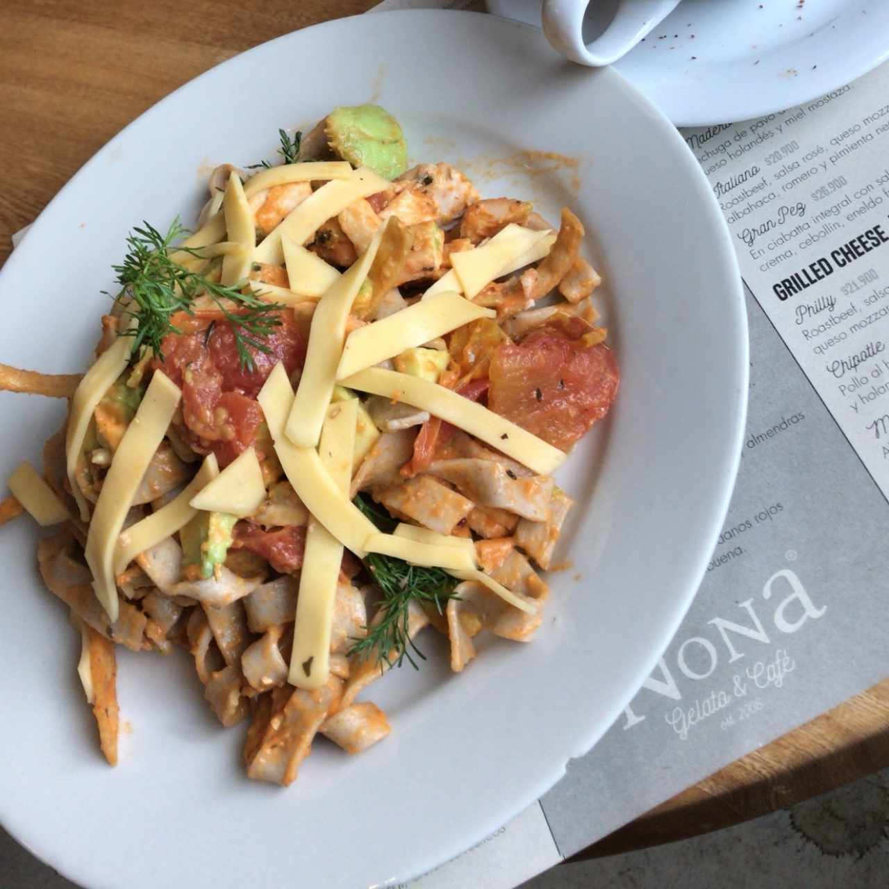 Ensalada en Pasta de Quinoa y Chia 