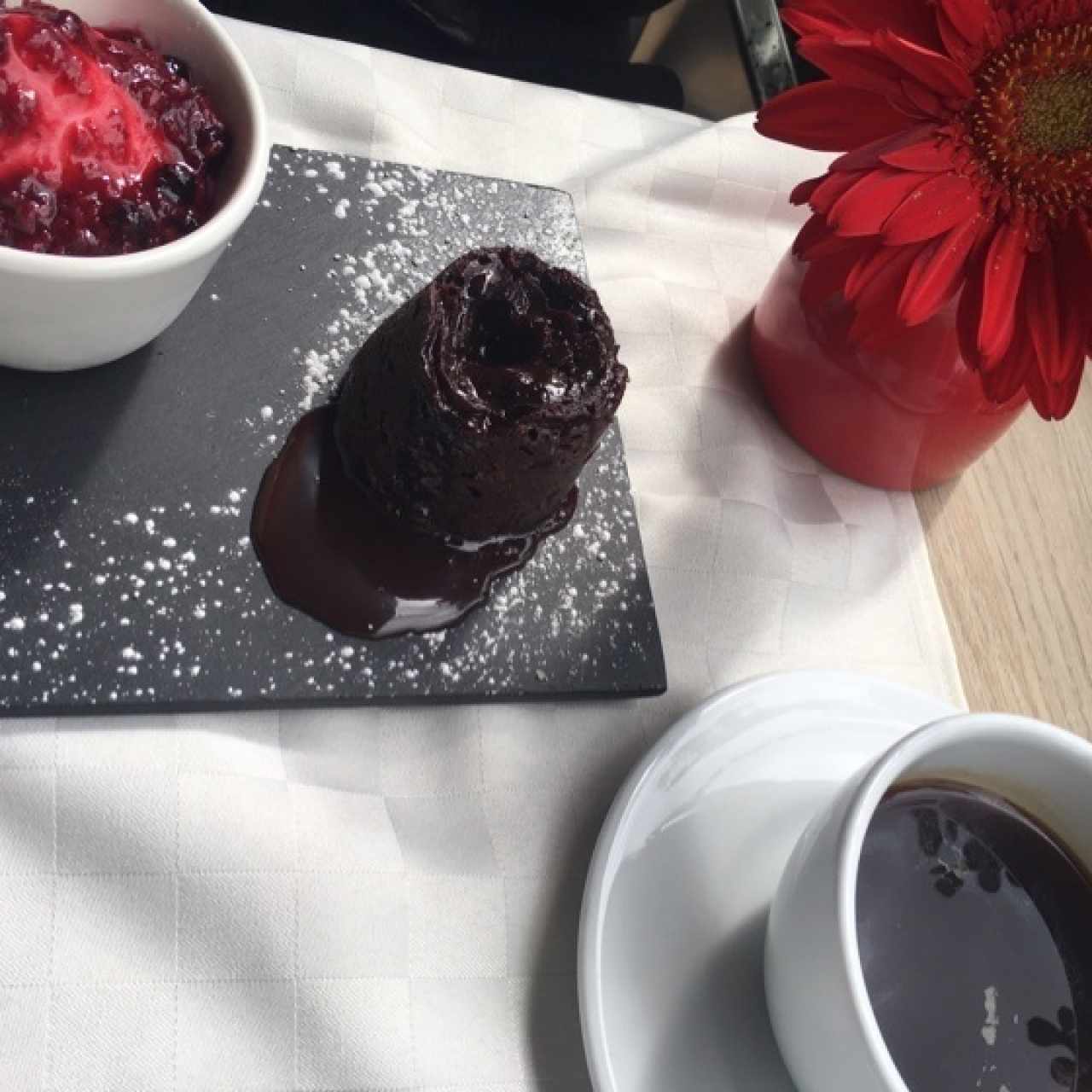 coulant de chocolate