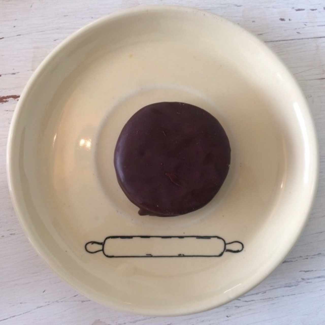 Alfajor de chocolate