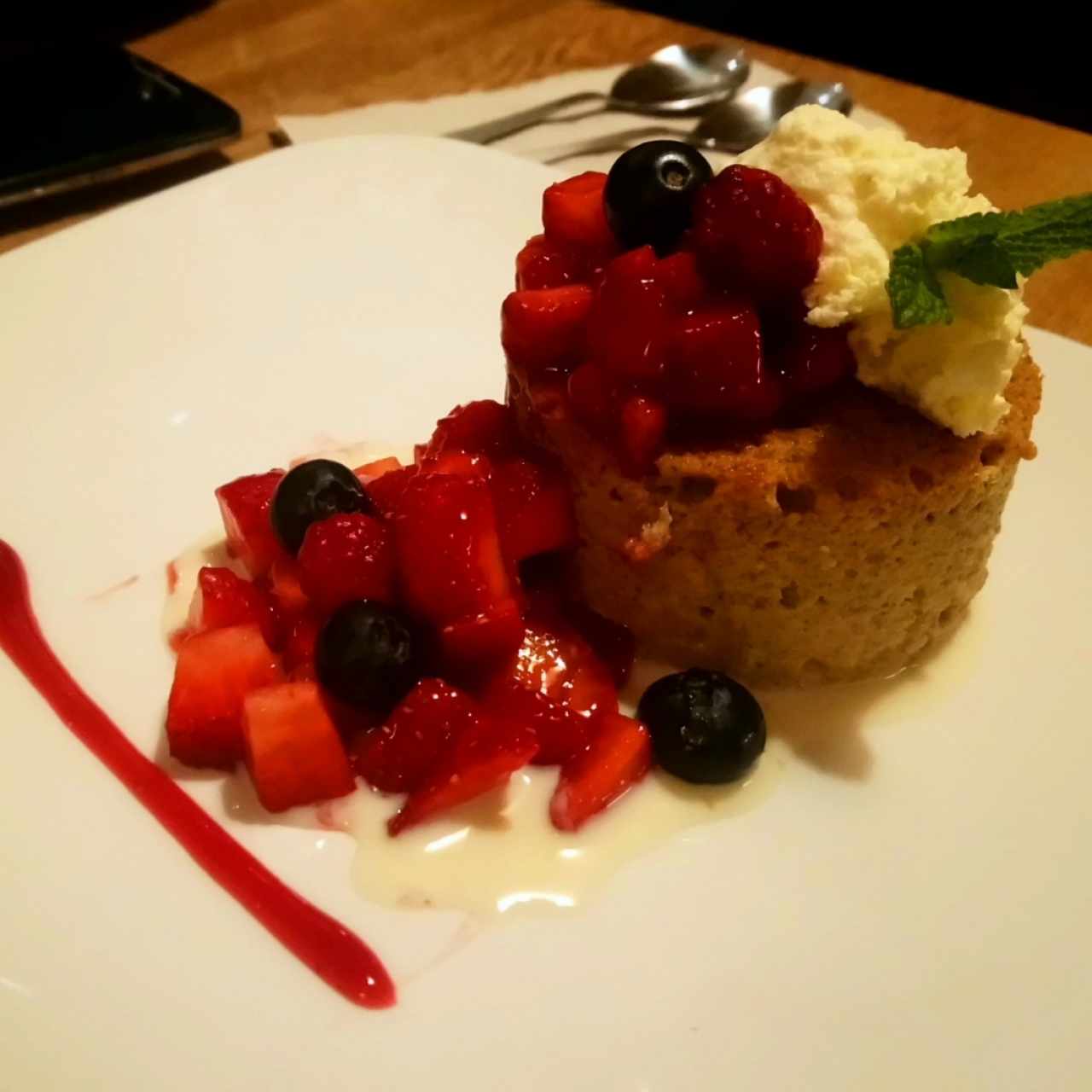 Tres leche de té verde
