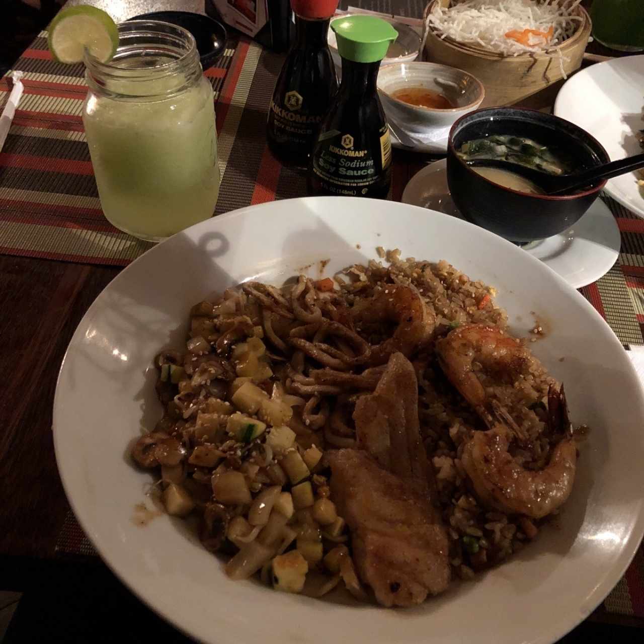 Teriyaki special seafood