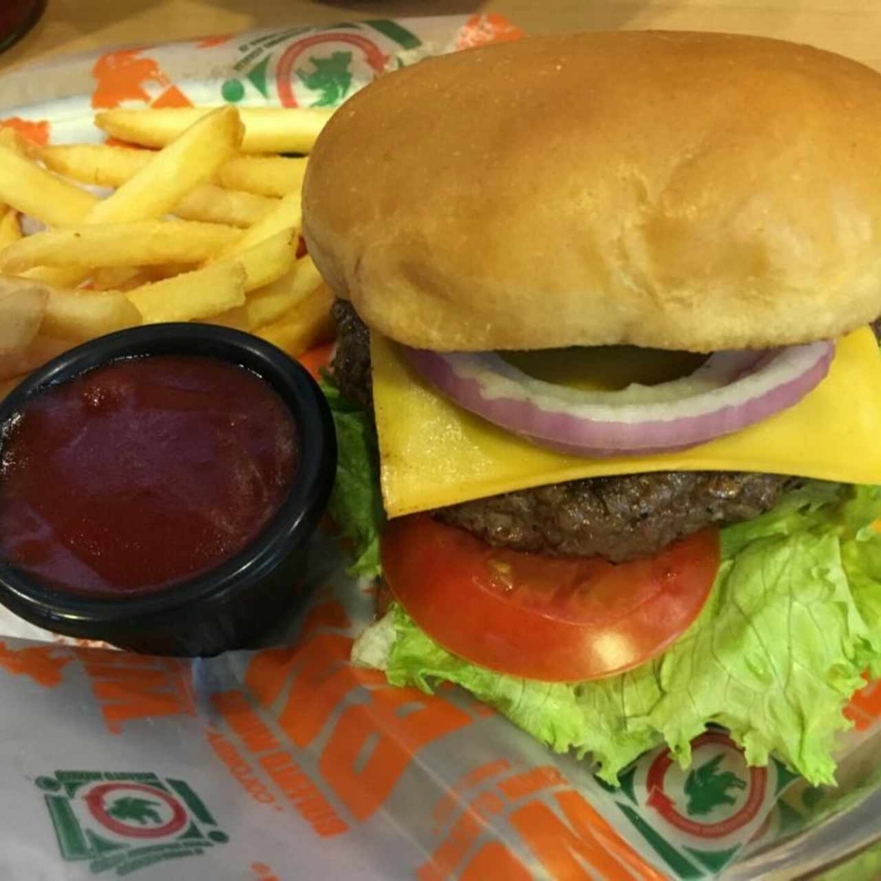 Hamburguesa poderosa 