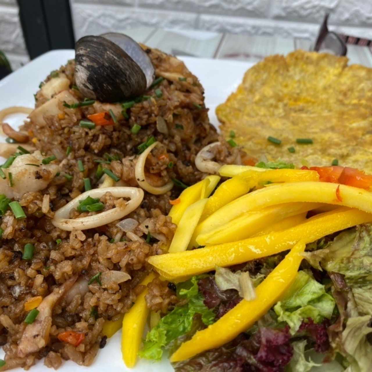 Arroz caribeño con coco 