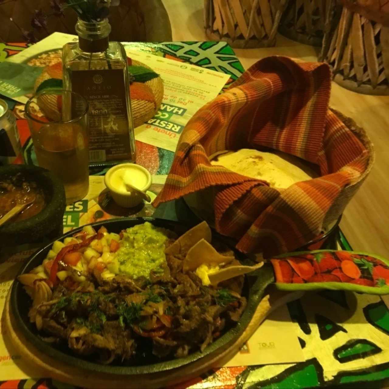 Fajitas de carne