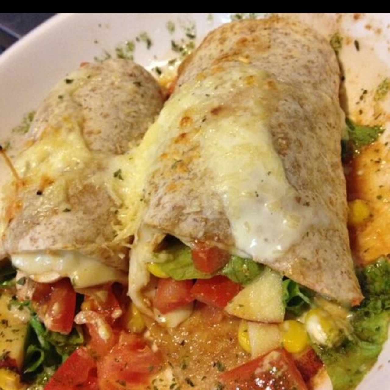 wrap vegetariano ❤