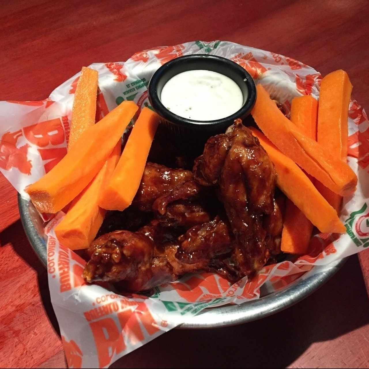 Alitas bbq 