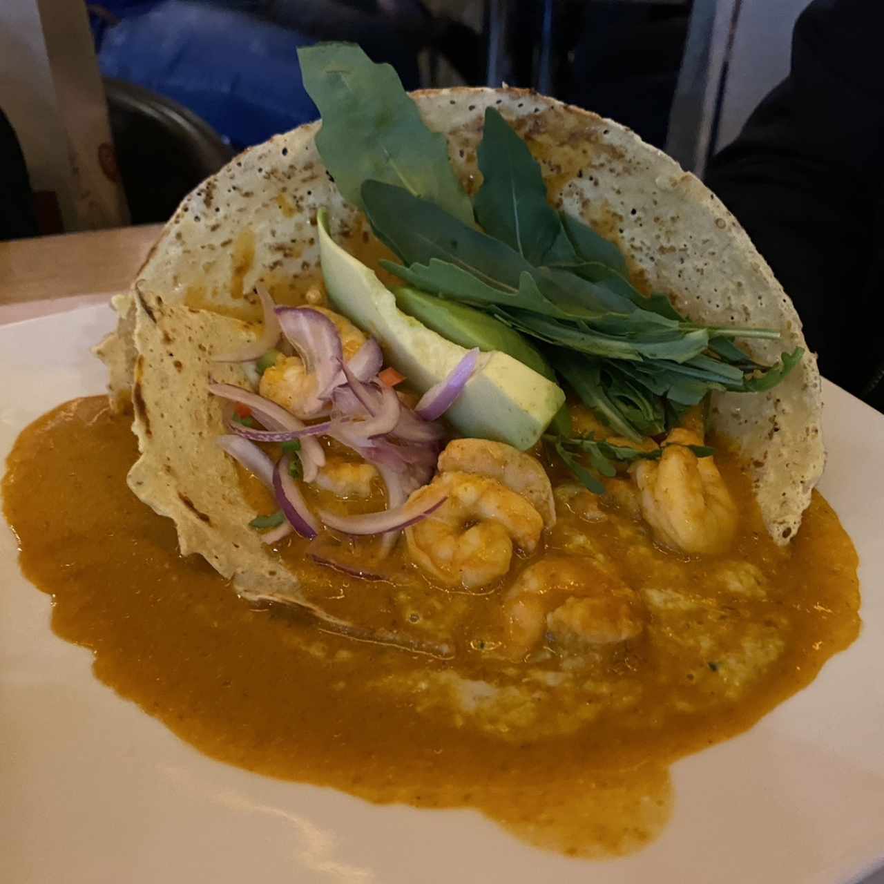 Crepe de camaron