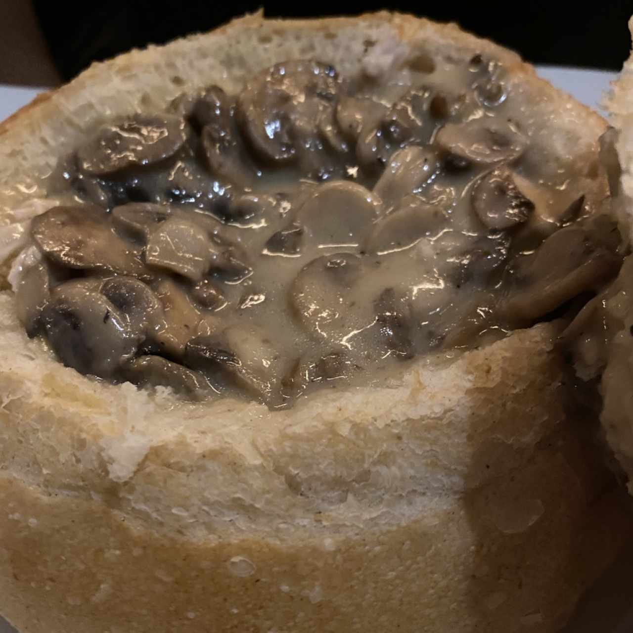 Pan cook de pollo con champiñones 