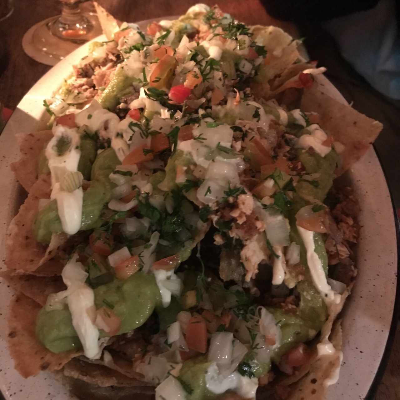 bandeja de nachos 