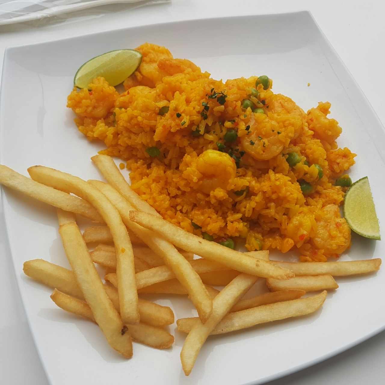 arroz con camaron 
