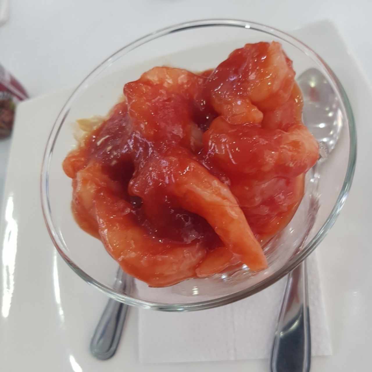 ceviche de camarón 