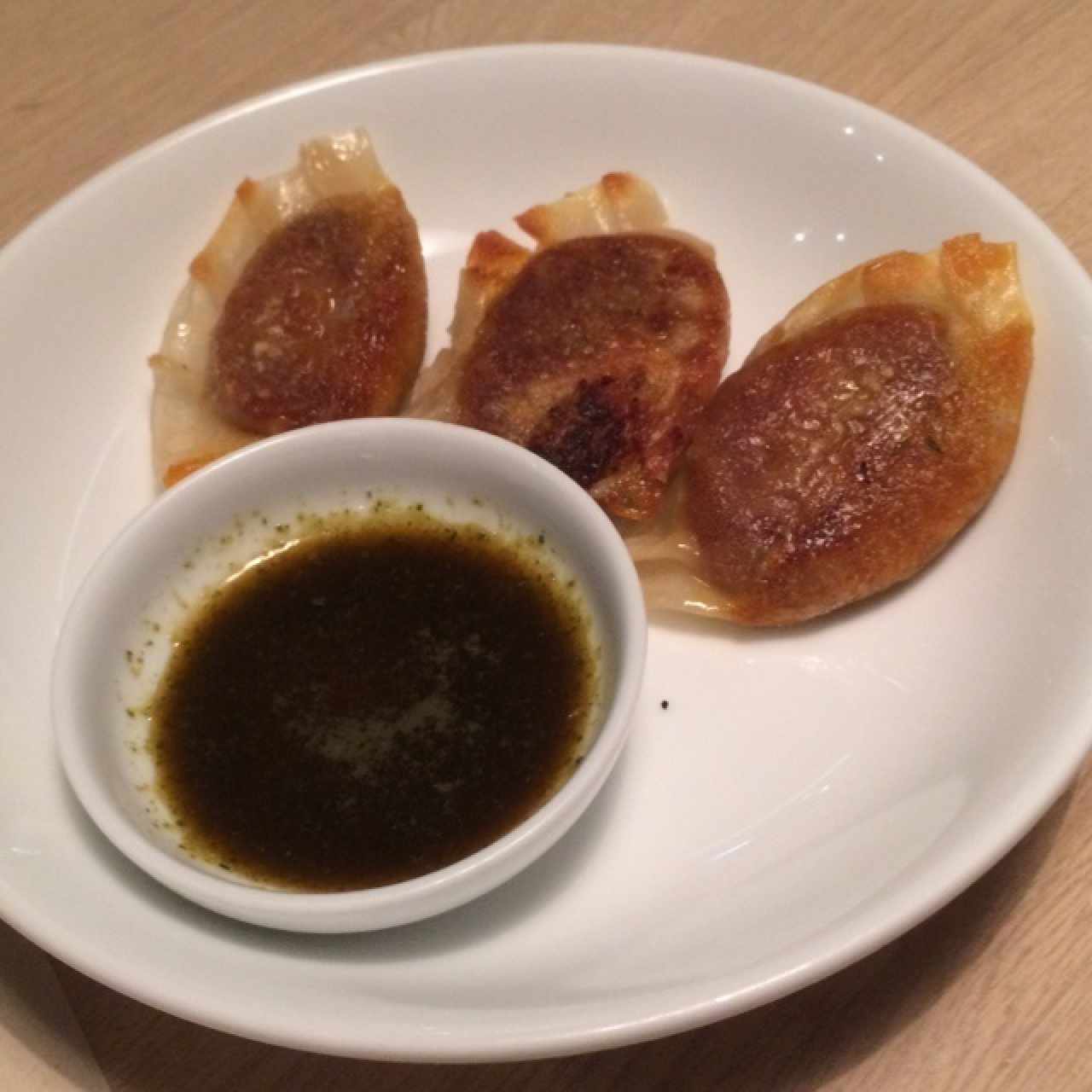 gyozas de pipian