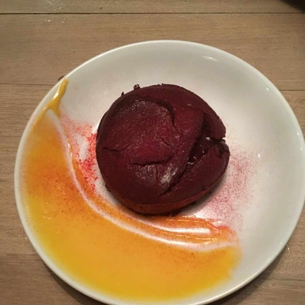 volcan de chocolate