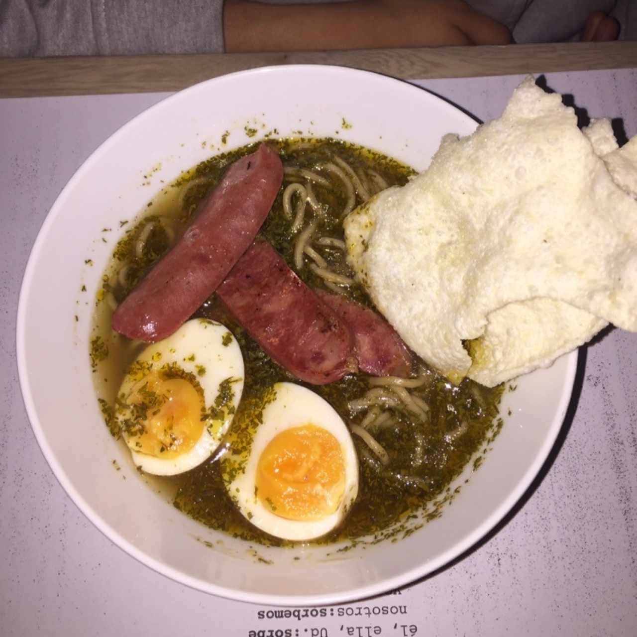 Chorizo Ramen