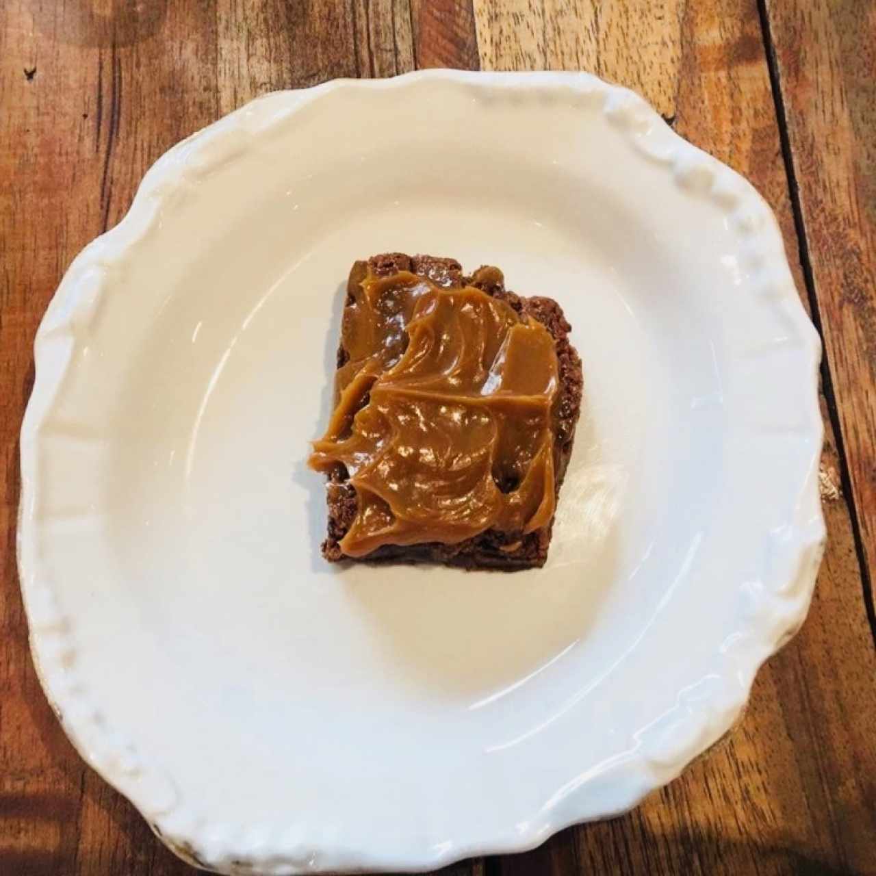 Brownie con Arequipe