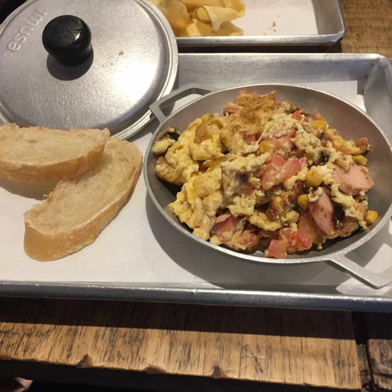 huevos revueltos 