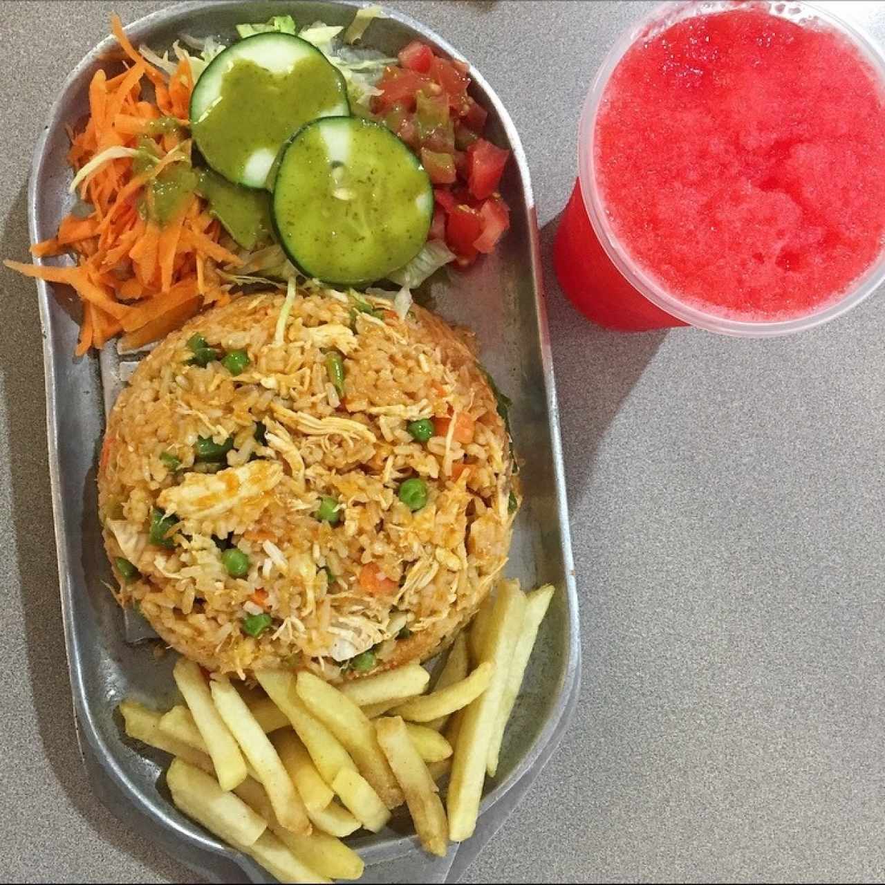 Arroz con pollo 