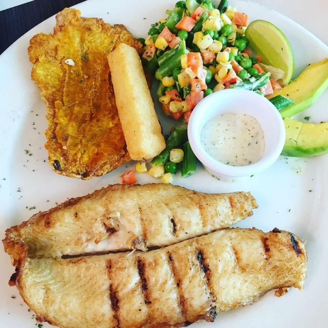 Robalo a la plancha 