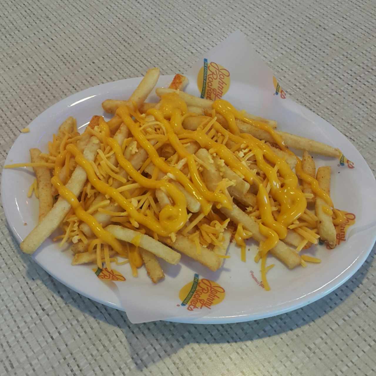 papas con queso